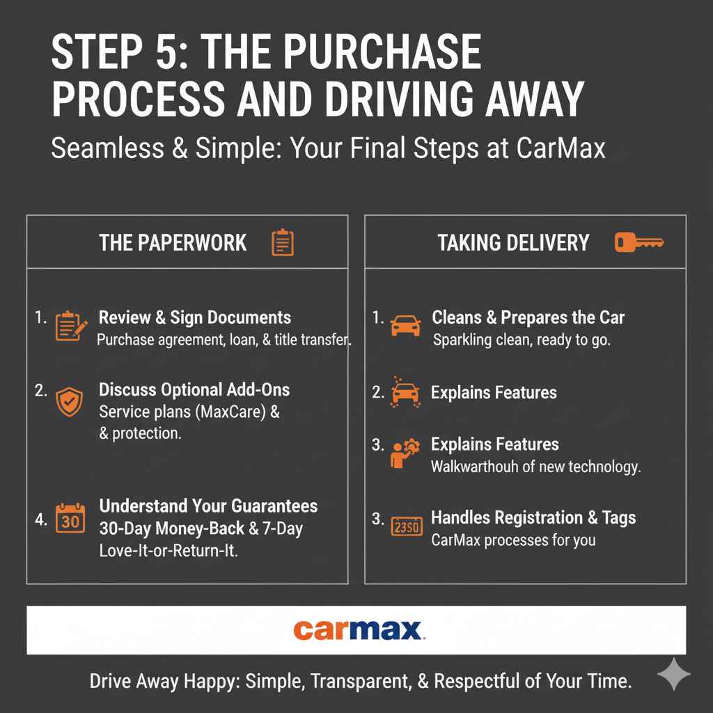 The Purchase Process and Driving Away