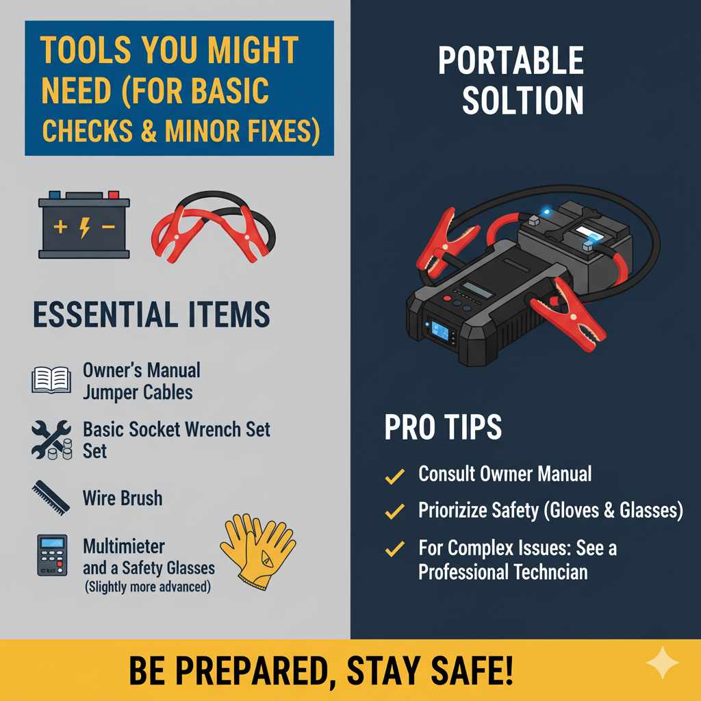 Tools You Might Need (For Basic Checks and Minor Fixes)