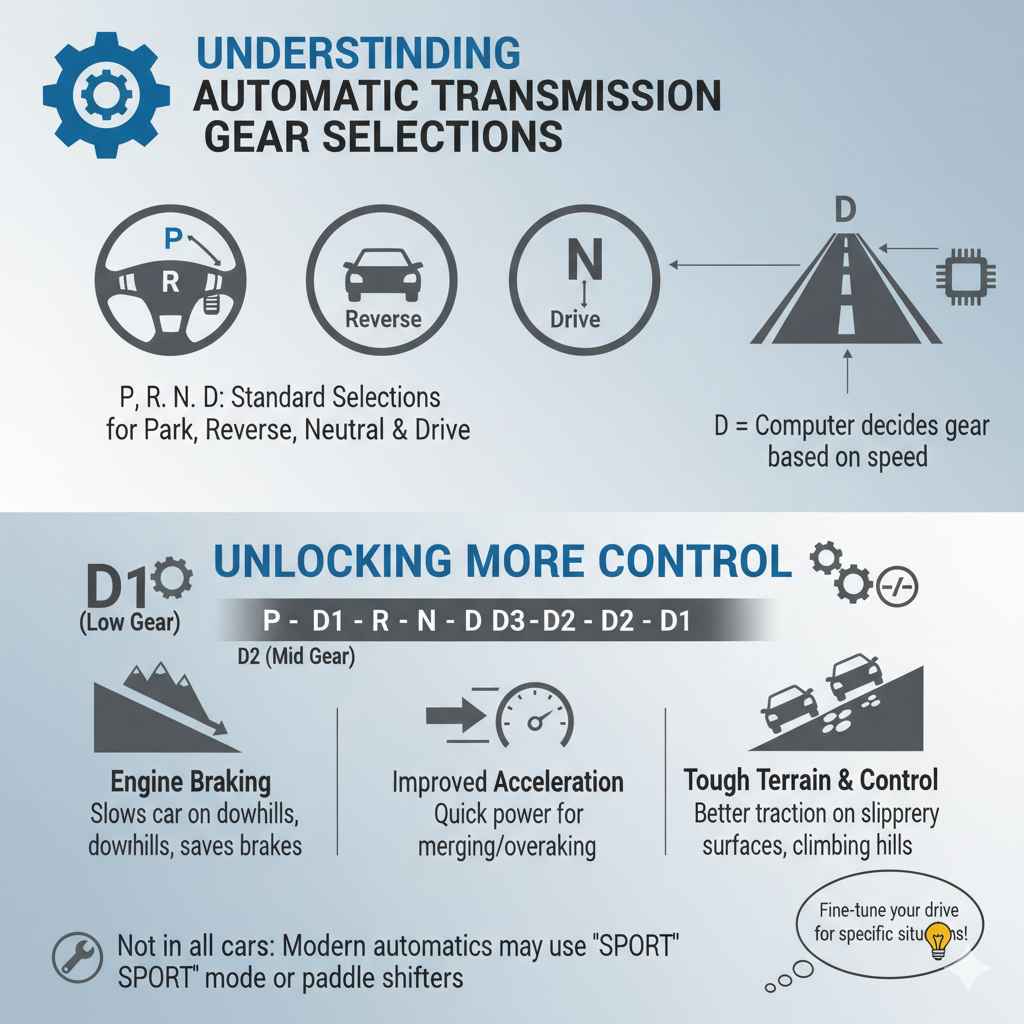 Understanding Automatic Transmission Gear Selections