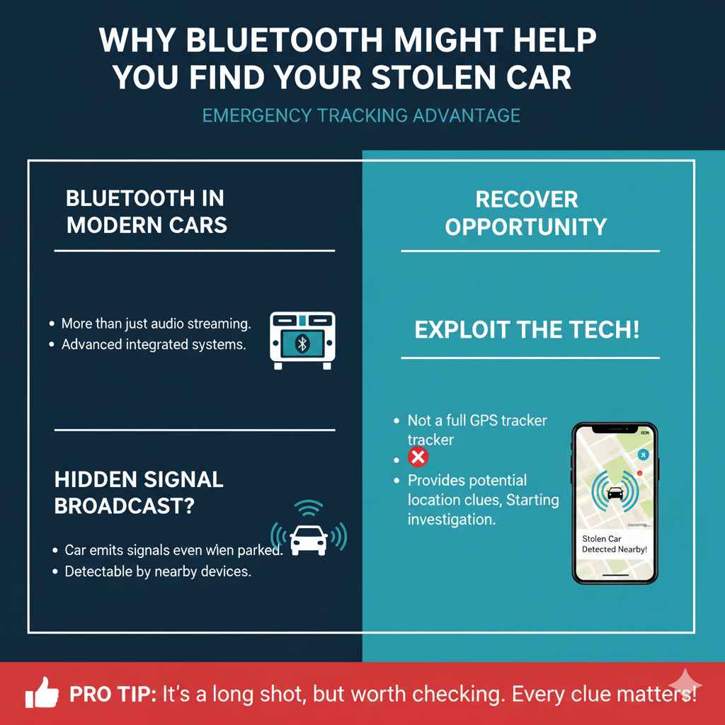 Why Bluetooth Might Help You Find Your Stolen Car