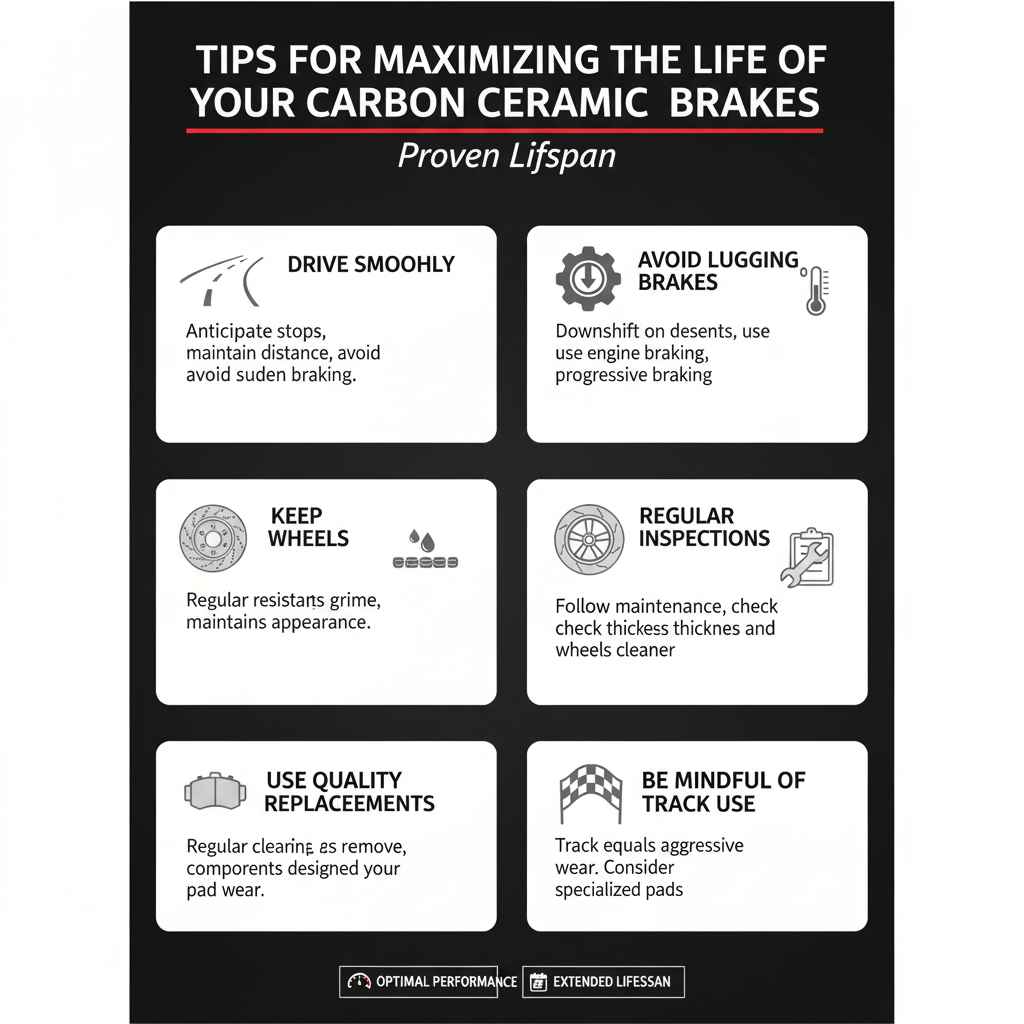 Tips for Maximizing the Life of Your Carbon Ceramic Brakes