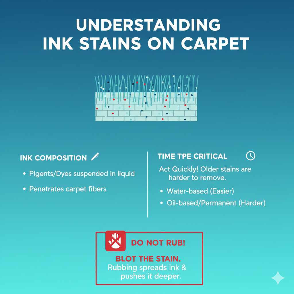 Understanding Ink Stains on Carpet