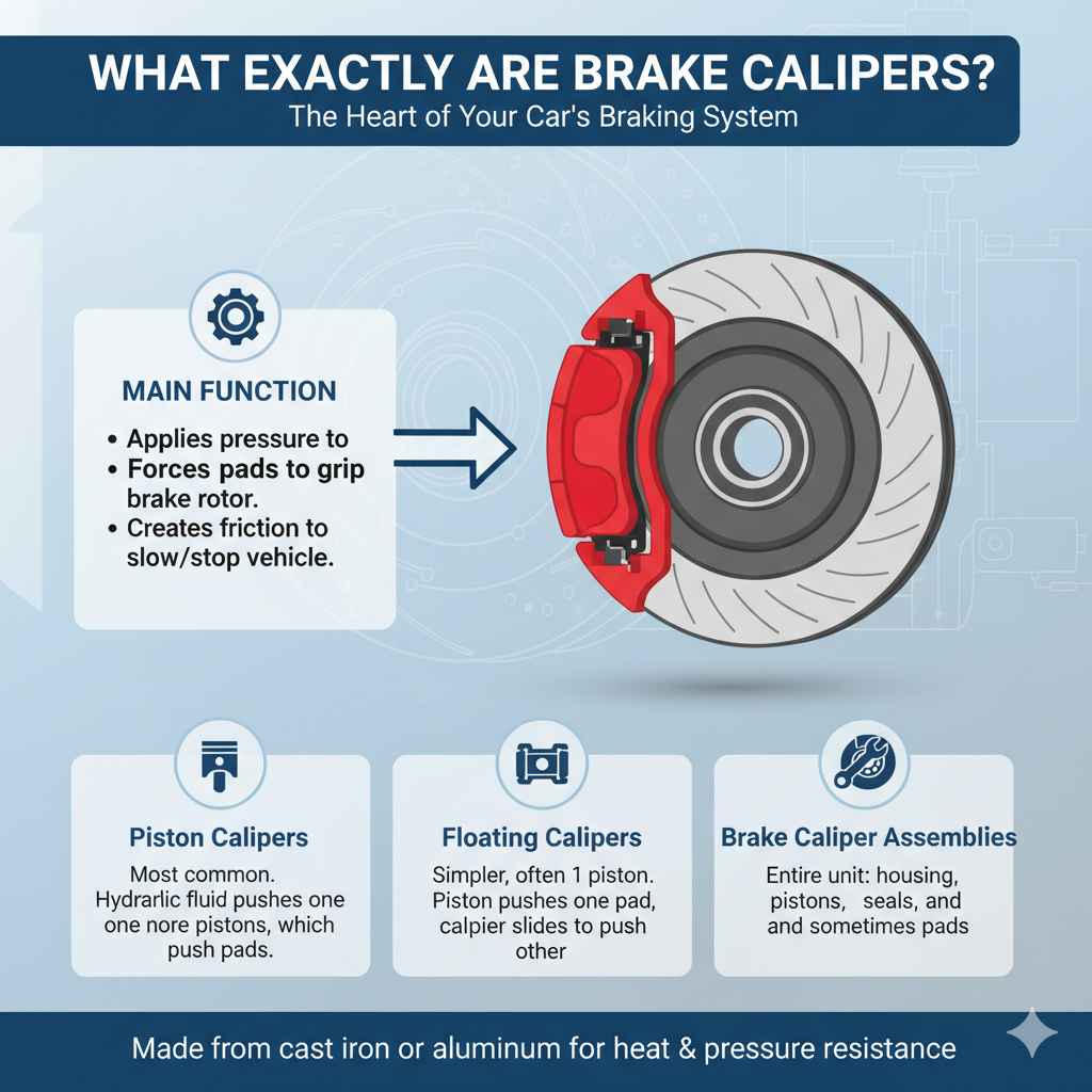 What Exactly Are Brake Calipers?