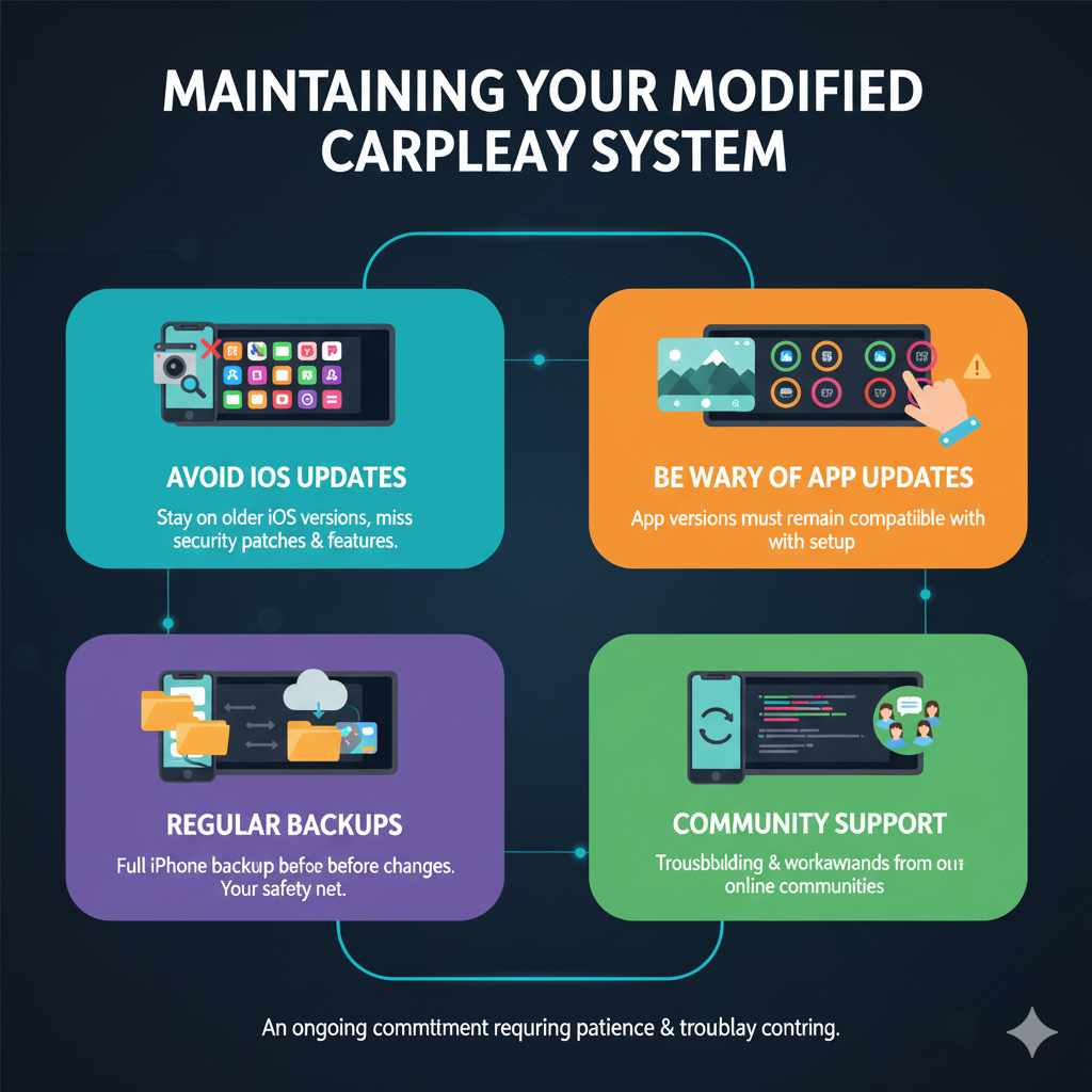 Maintaining Your Modified CarPlay System