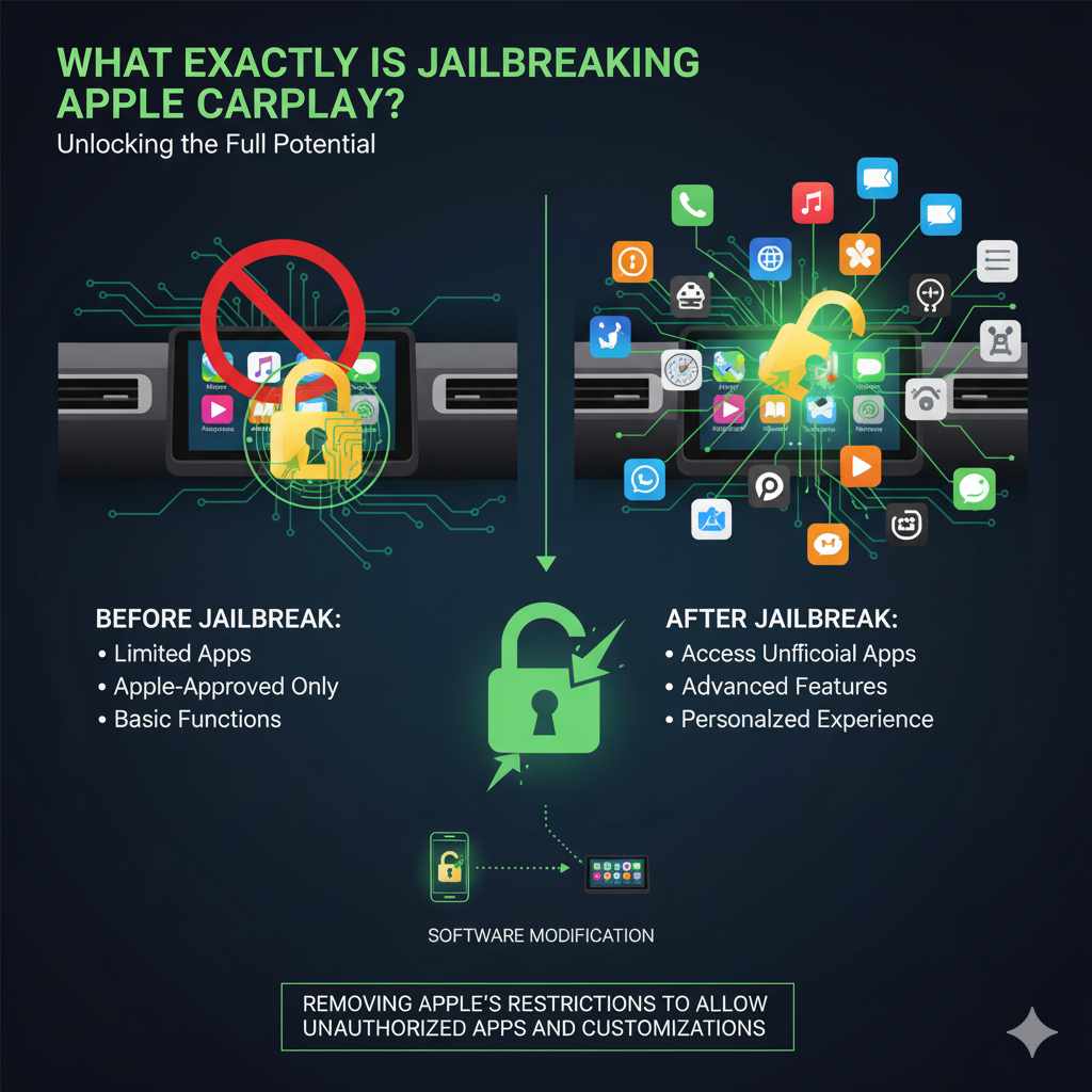 What Exactly is Jailbreaking Apple CarPlay