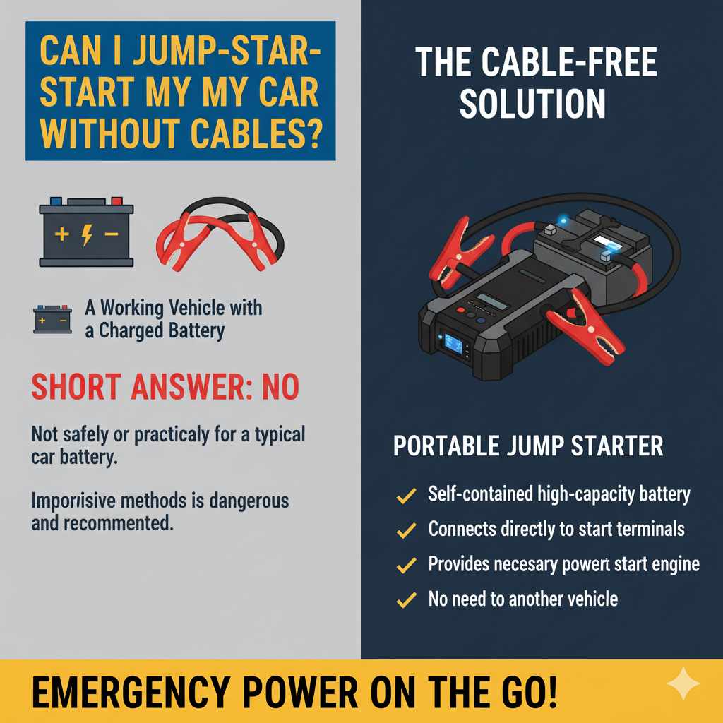 Can I Jump-Start My Car Without Cables
