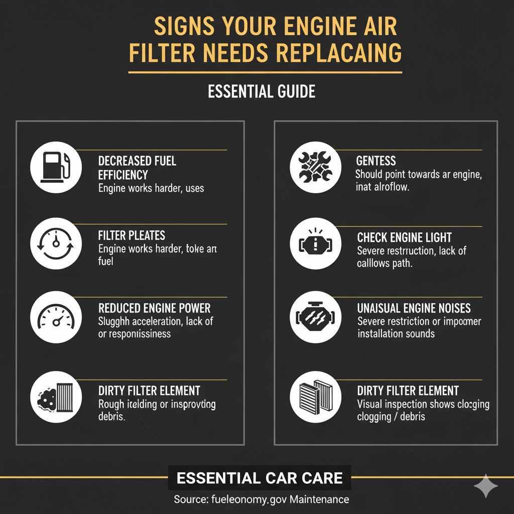 Signs Your Engine Air Filter Needs Replacing (or Was Installed Incorrectly)