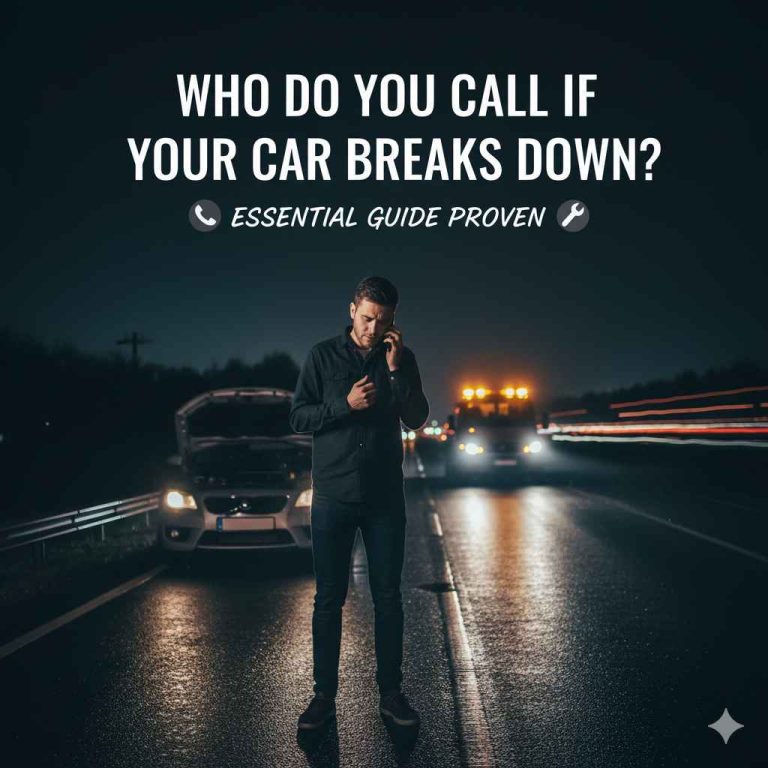 Who Do You Call If Your Car Breaks Down