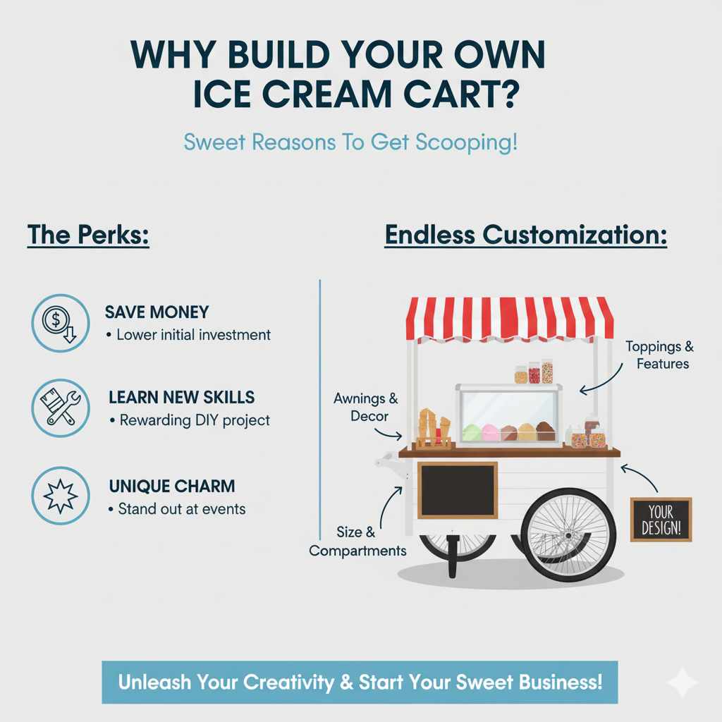 Why Build Your Own Ice Cream Cart