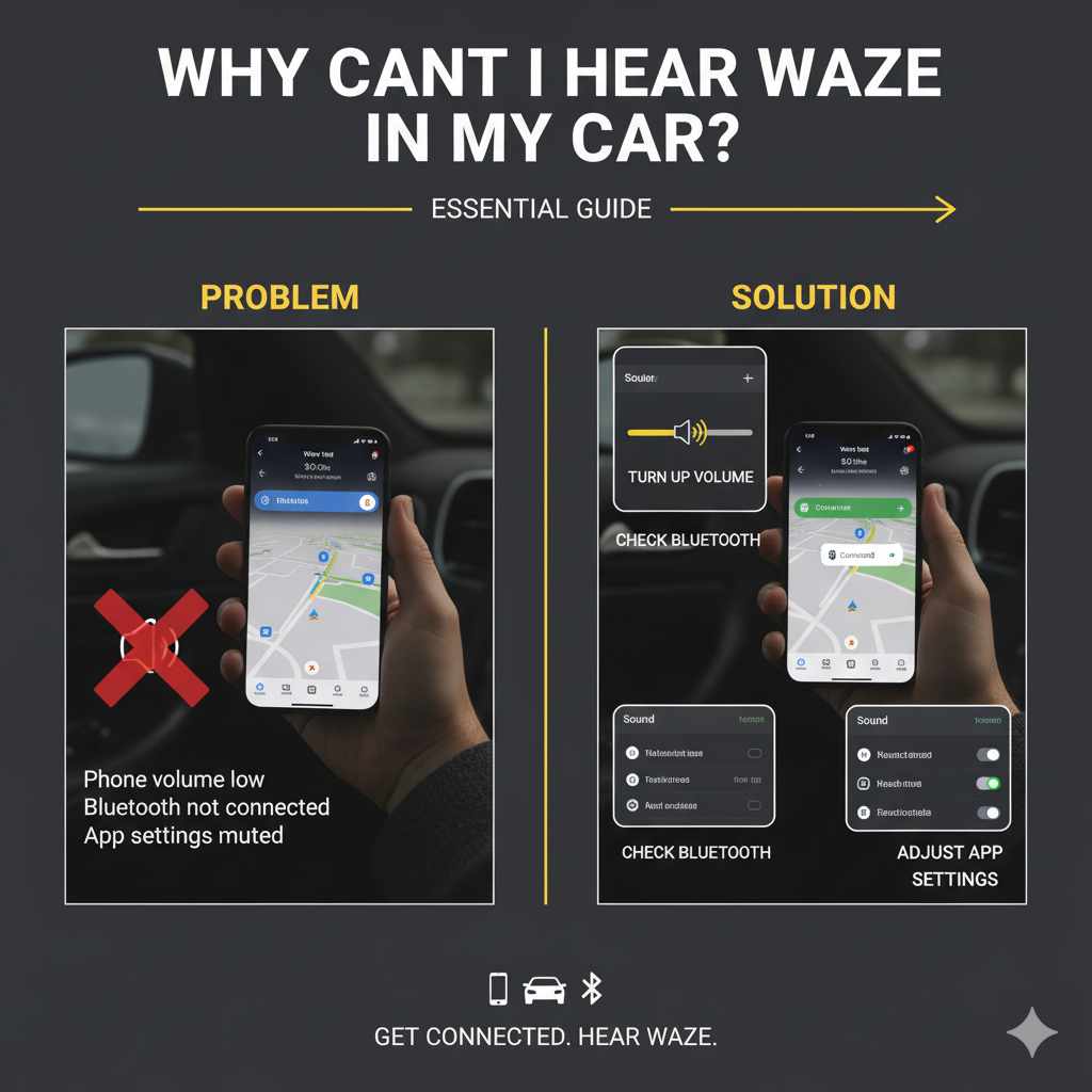 Why Can't I Hear Waze In My Car
