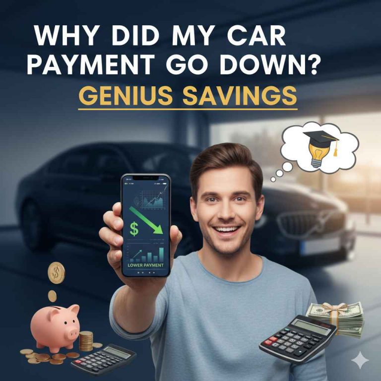 Why Did My Car Payment Go Down