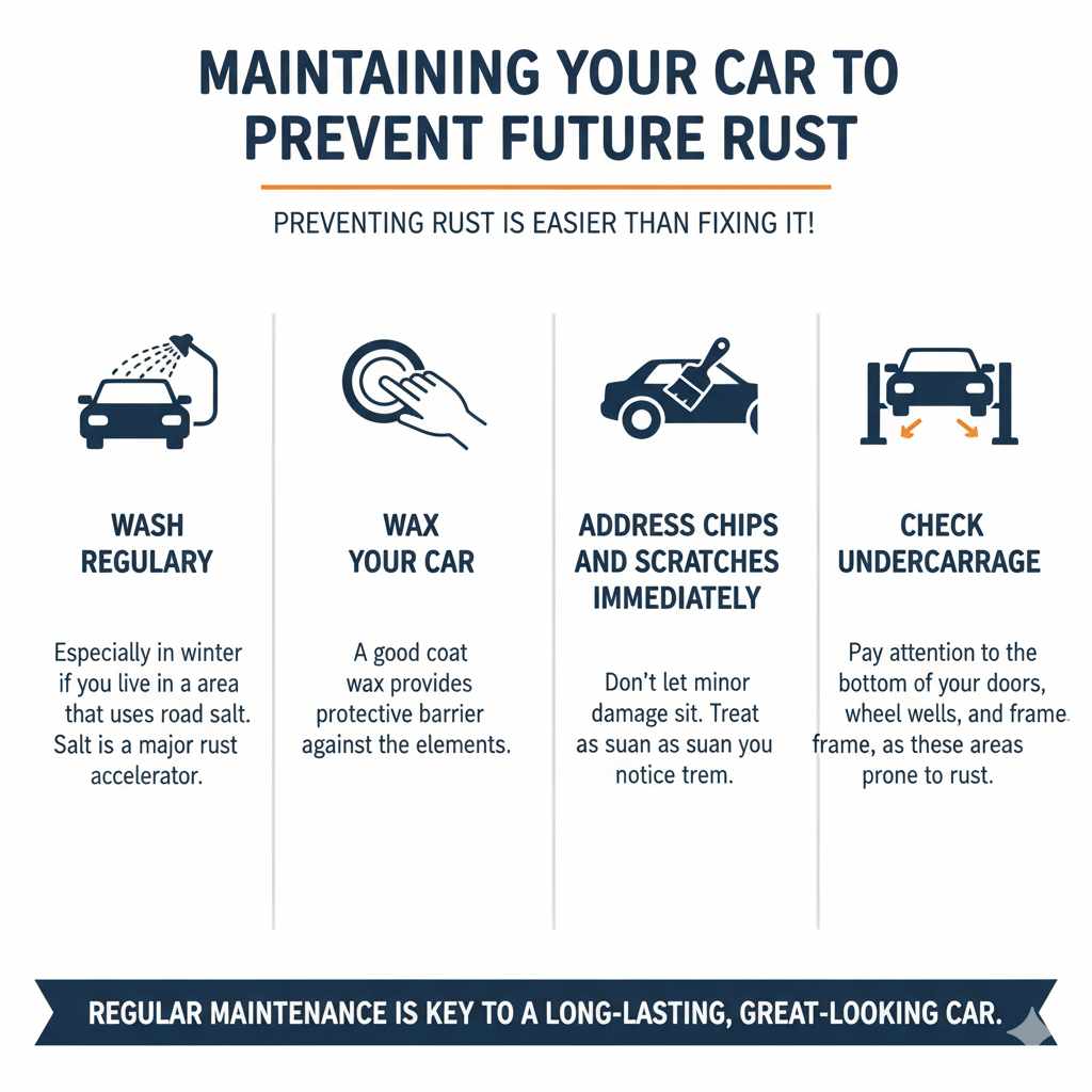 Maintaining Your Car to Prevent Future Rust