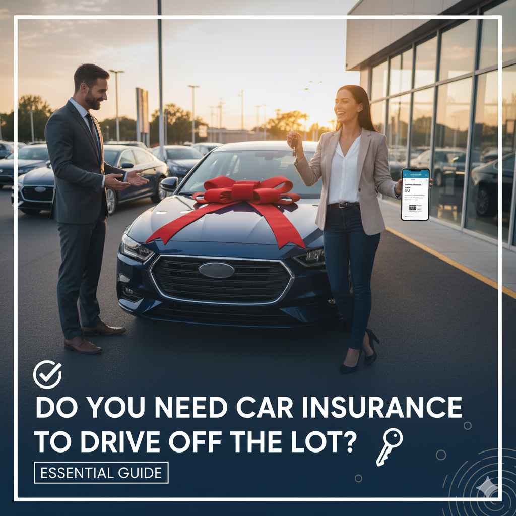 Do You Need Car Insurance To Drive Off The Lot