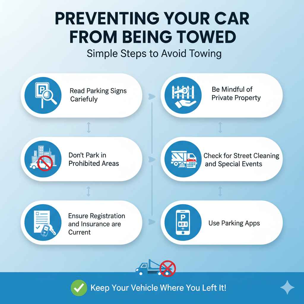 Preventing Your Car From Being Towed