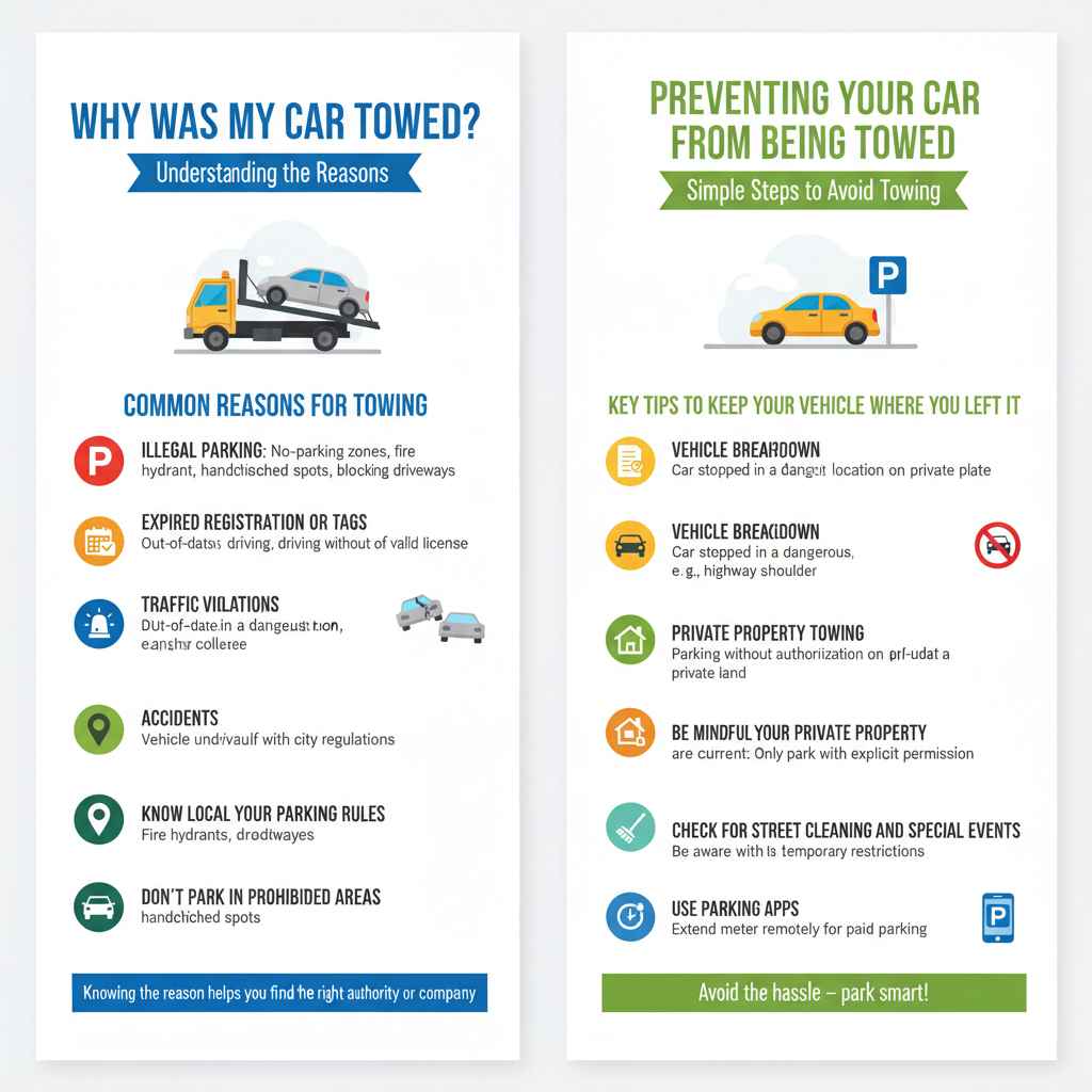 Why Was My Car Towed? Understanding the Reasons