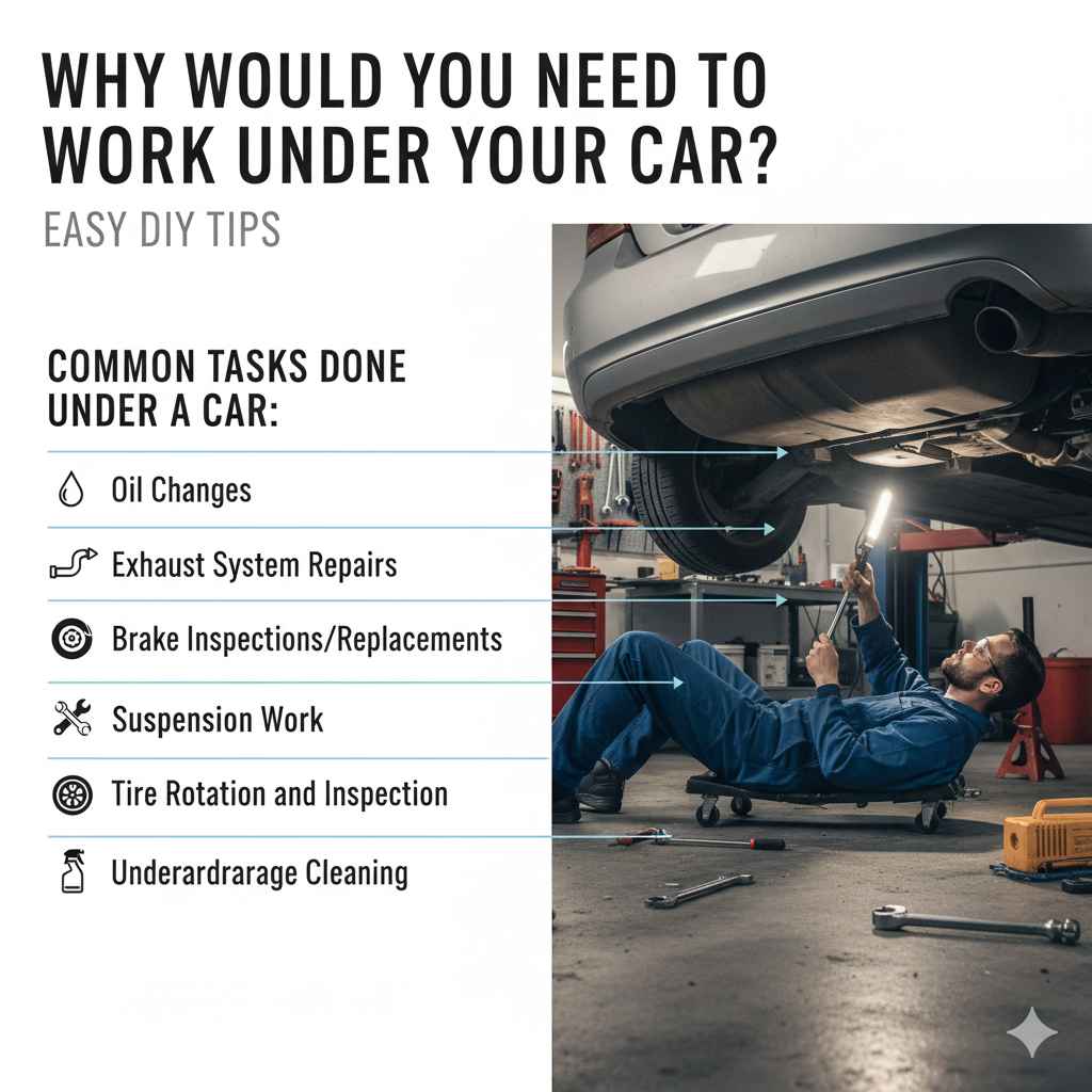 Why Would You Need to Work Under Your Car?