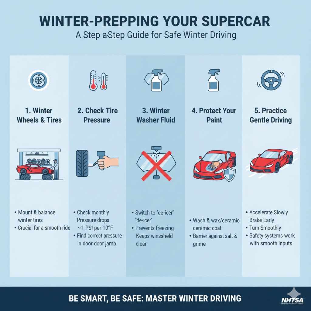 Step-by-Step Guide to Winter-Prepping Your Supercar