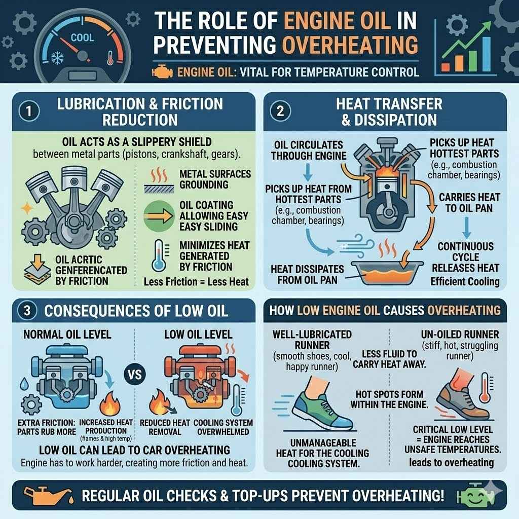 The Role of Engine Oil in Preventing Overheating